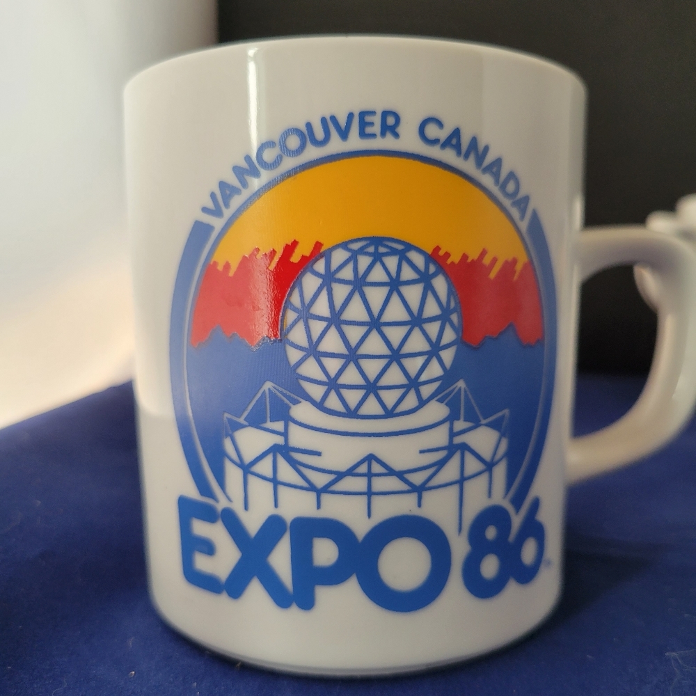 Vintage Galaxy Vancouver Canada Expo 86 Mug/Cup Unisex